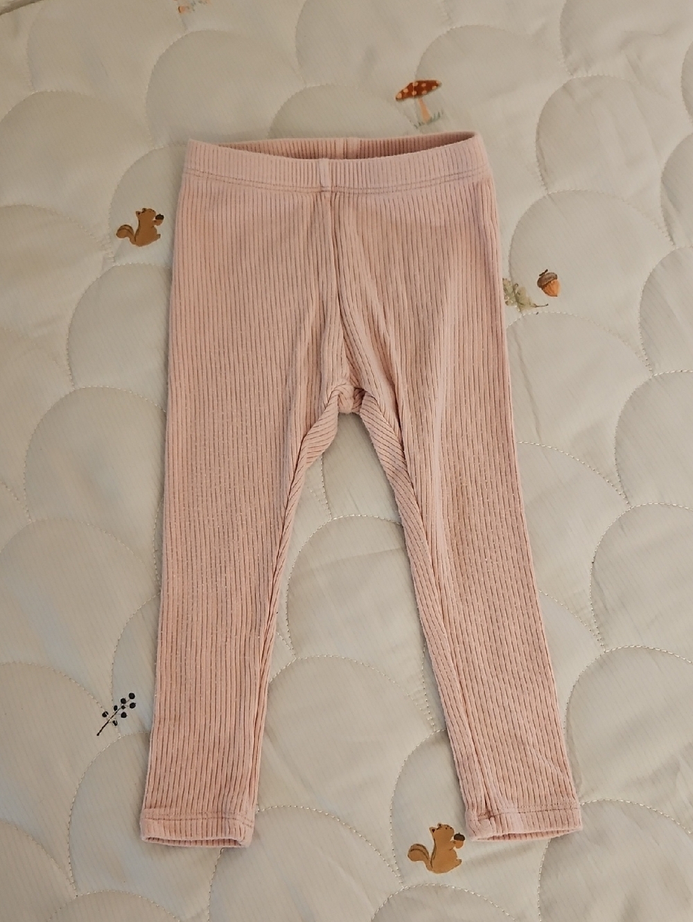 Kyte BABY Blush Ribbed Leggings